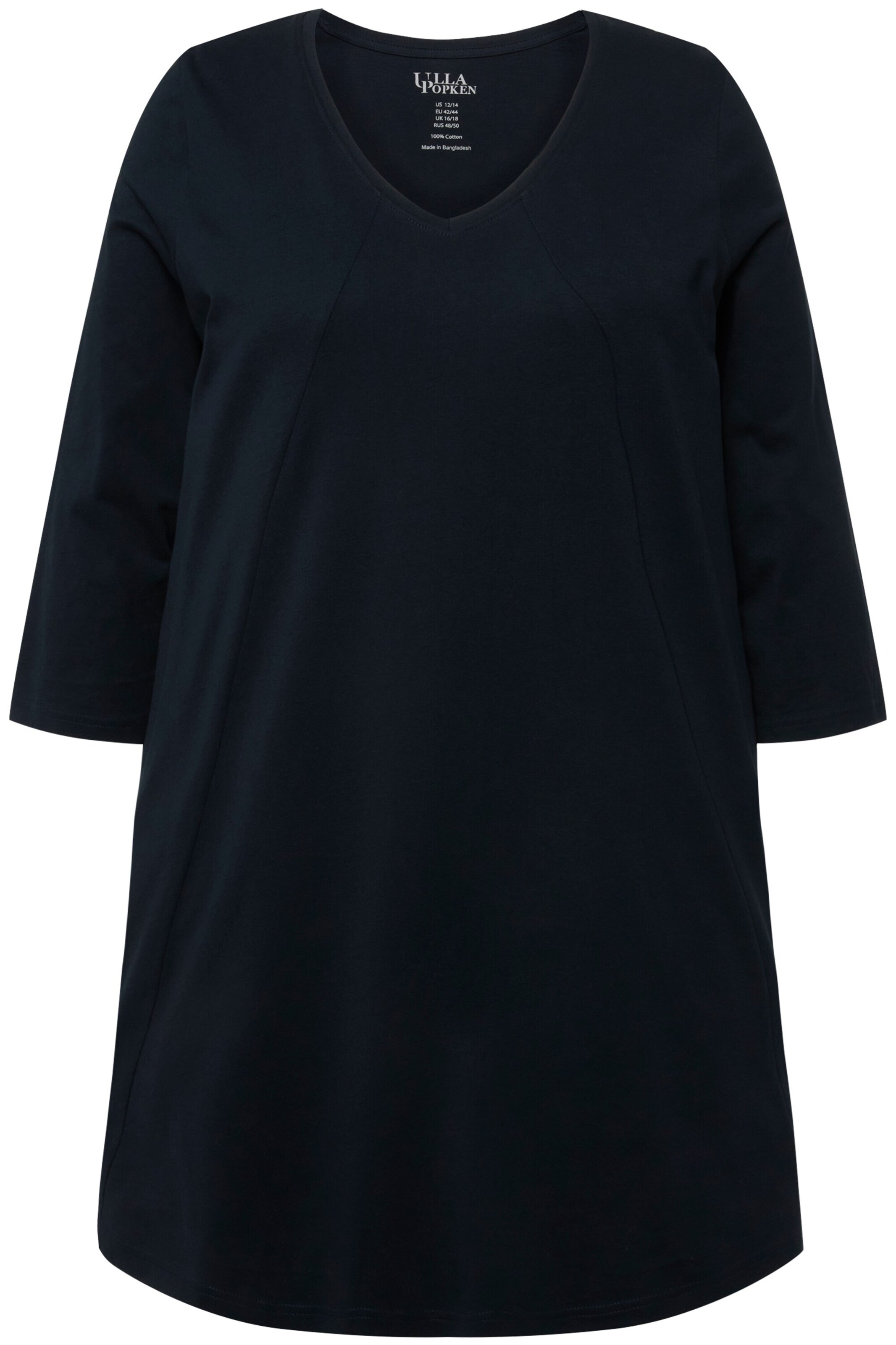 Ulla Popken Shirt in Blau: Vorderseite