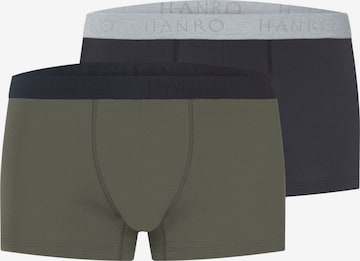 Hanro Boxershorts ' Cotton Essentials ' in Grijs: voorkant