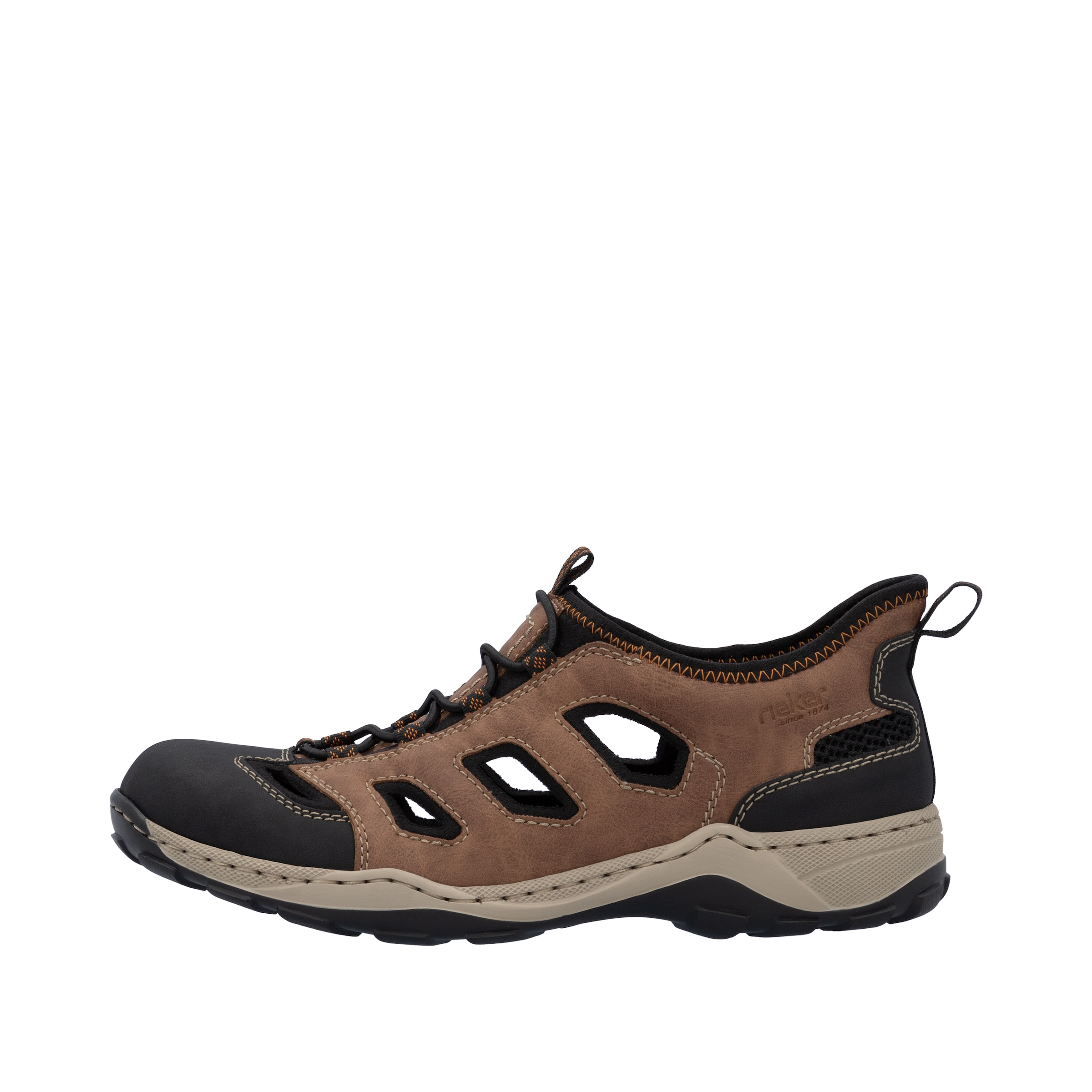 Rieker Slipper in Braun: Vorderseite