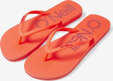 O'NEILL T-Bar Sandals in Orange