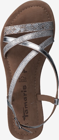 TAMARIS Strap Sandals in Silver