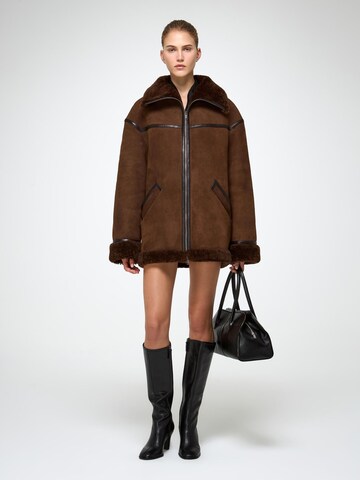Manteau d’hiver 'Dina' V S P en marron