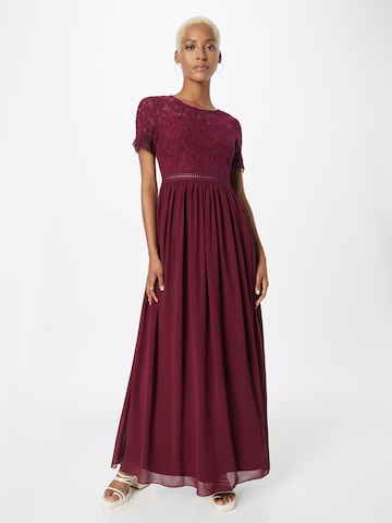 APART Evening Dress in Red: front