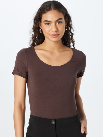 COMMA Shirt in Brown: front