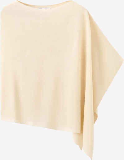 MANGO Poncho 'RAUL' in XS-S in pastellgelb, Produktansicht