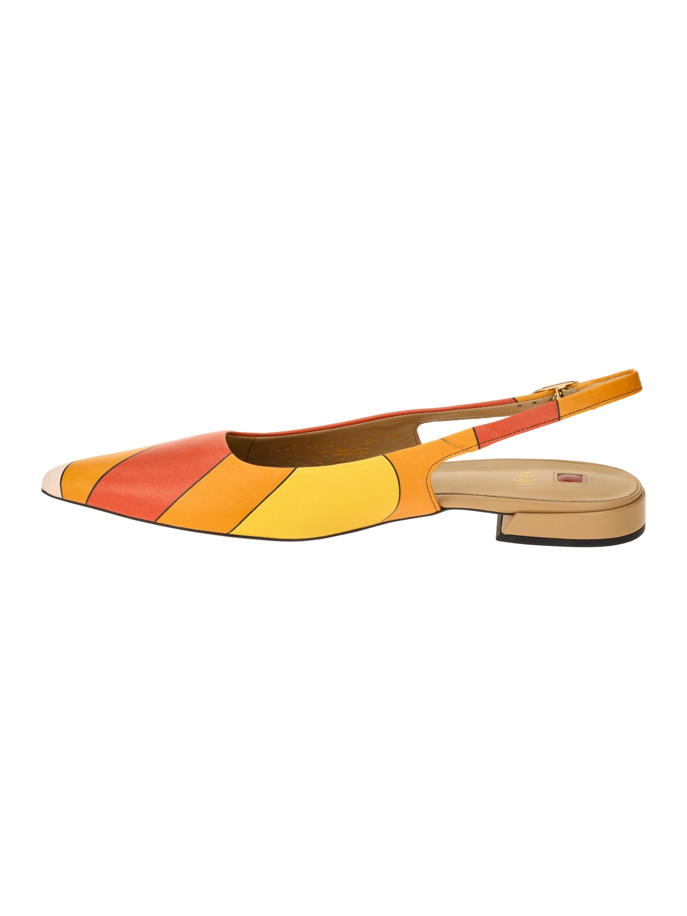 Högl Slingback Pumps '1948' in Orange: front