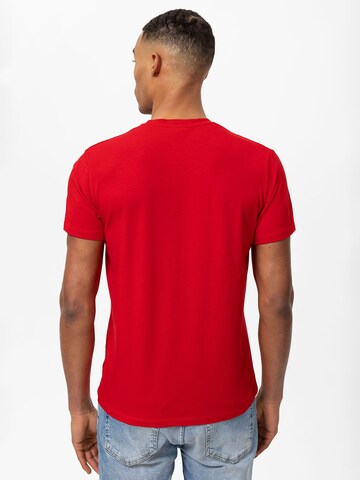 T-Shirt Daniel Hills en rouge