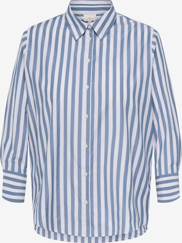 Chemisier 'CAROregon' ONLY Carmakoma en bleu : devant