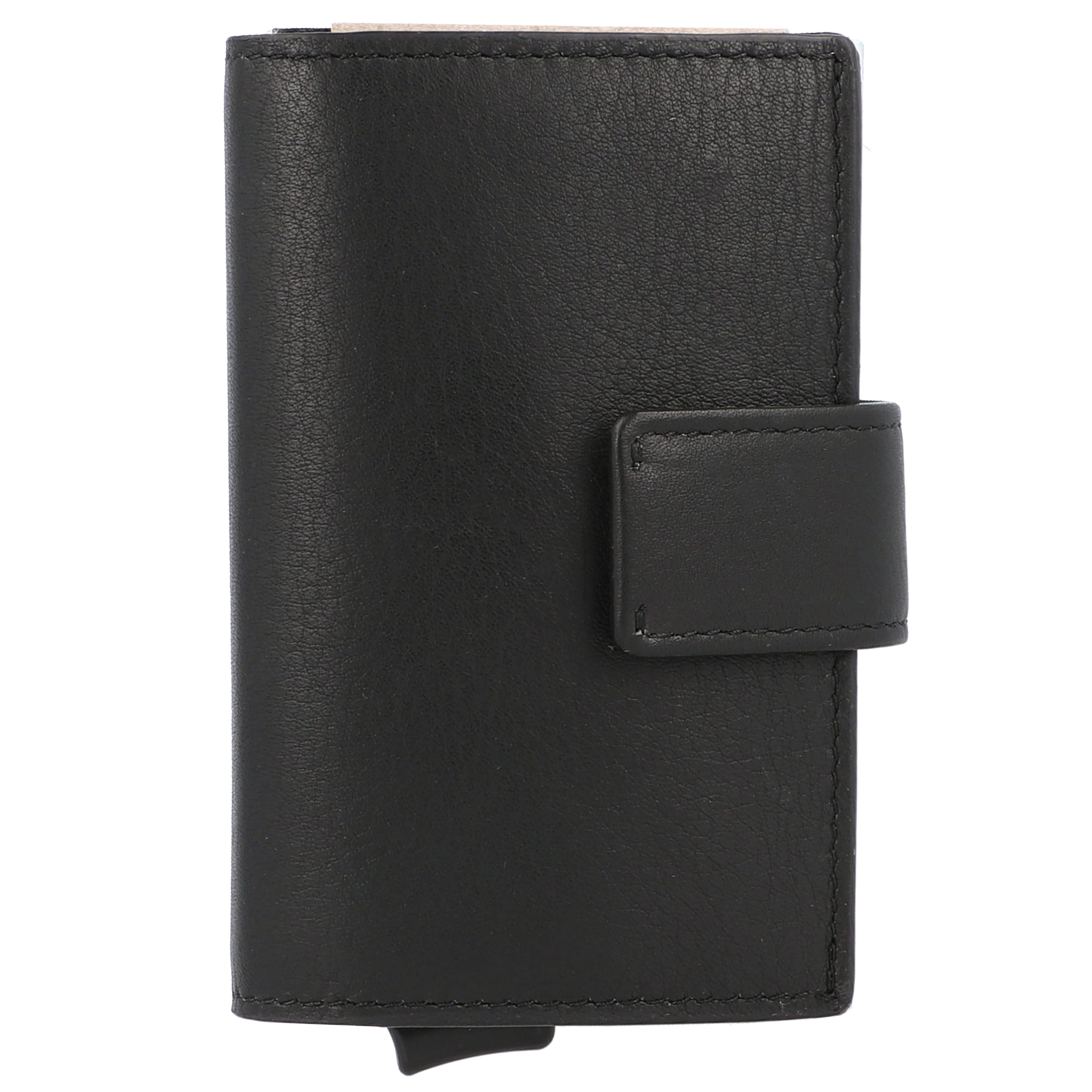Maître Wallet 'F3' in Black: front