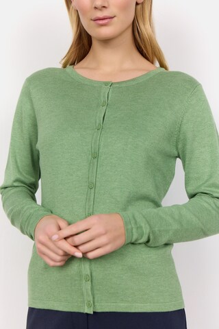 Soyaconcept Knit Cardigan 'DOLLIE' in Green