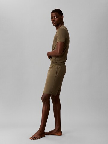 Pyjama court Calvin Klein en vert