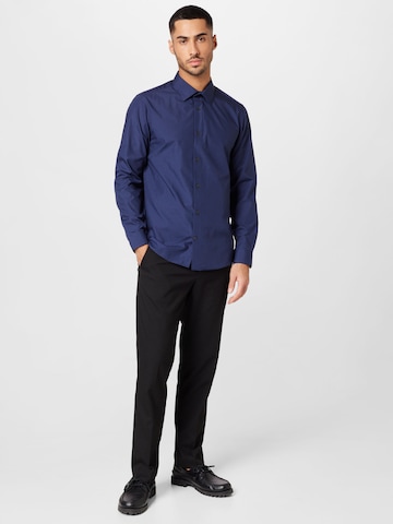 Regular fit Camicia di BURTON MENSWEAR LONDON in blu