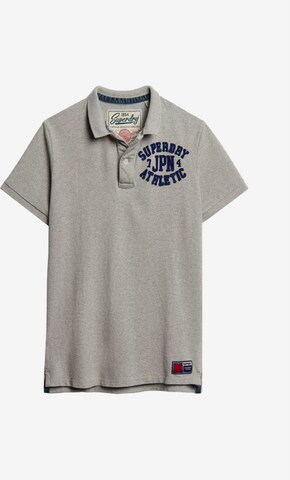 Superdry Shirt 'Vintage Athletic' in Grijs: voorkant