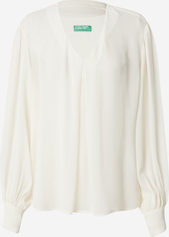 UNITED COLORS OF BENETTON Blouse in Beige: front