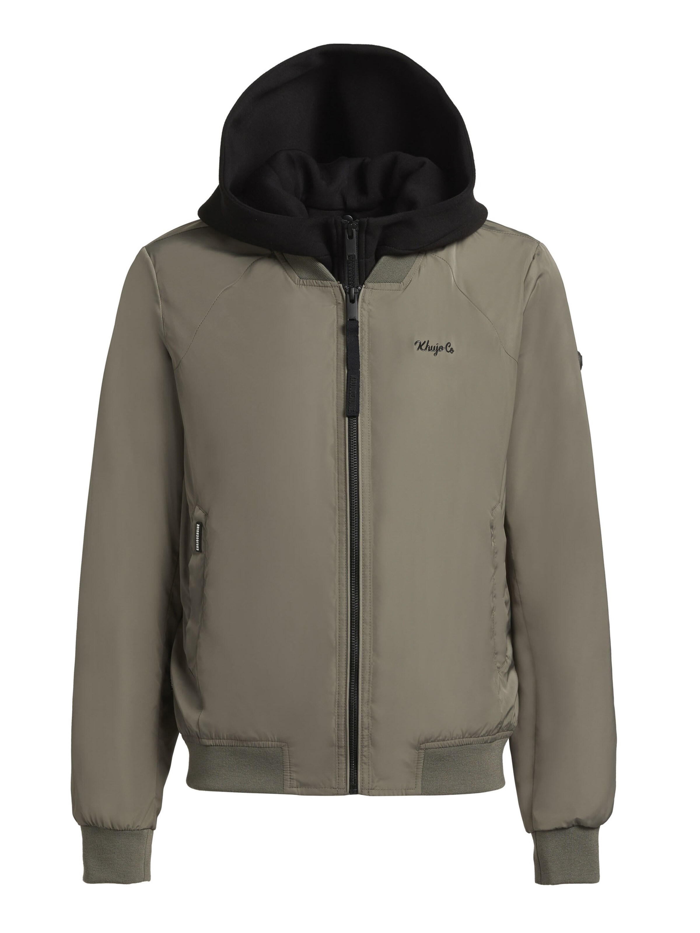 Veste mi-saison 'Seem' khujo en gris : devant