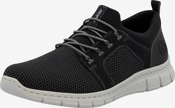 Rieker Slip on boty – černá: přední strana