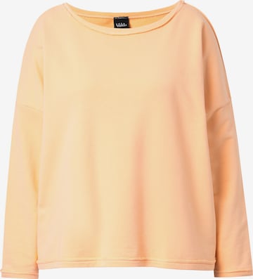 Ulla Popken Sweatshirt in Orange: front