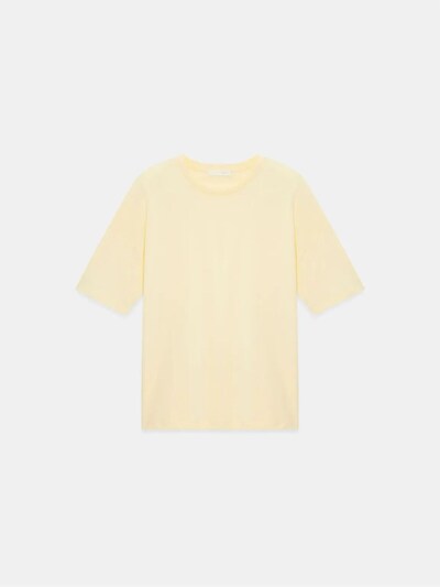 Dilvin T-shirt en S en jaune pastel, Vue avec produit