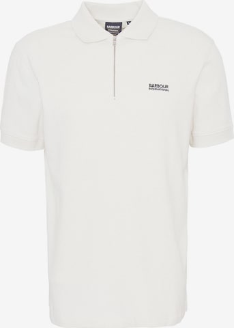 Barbour International Poloshirt in Beige: predná strana