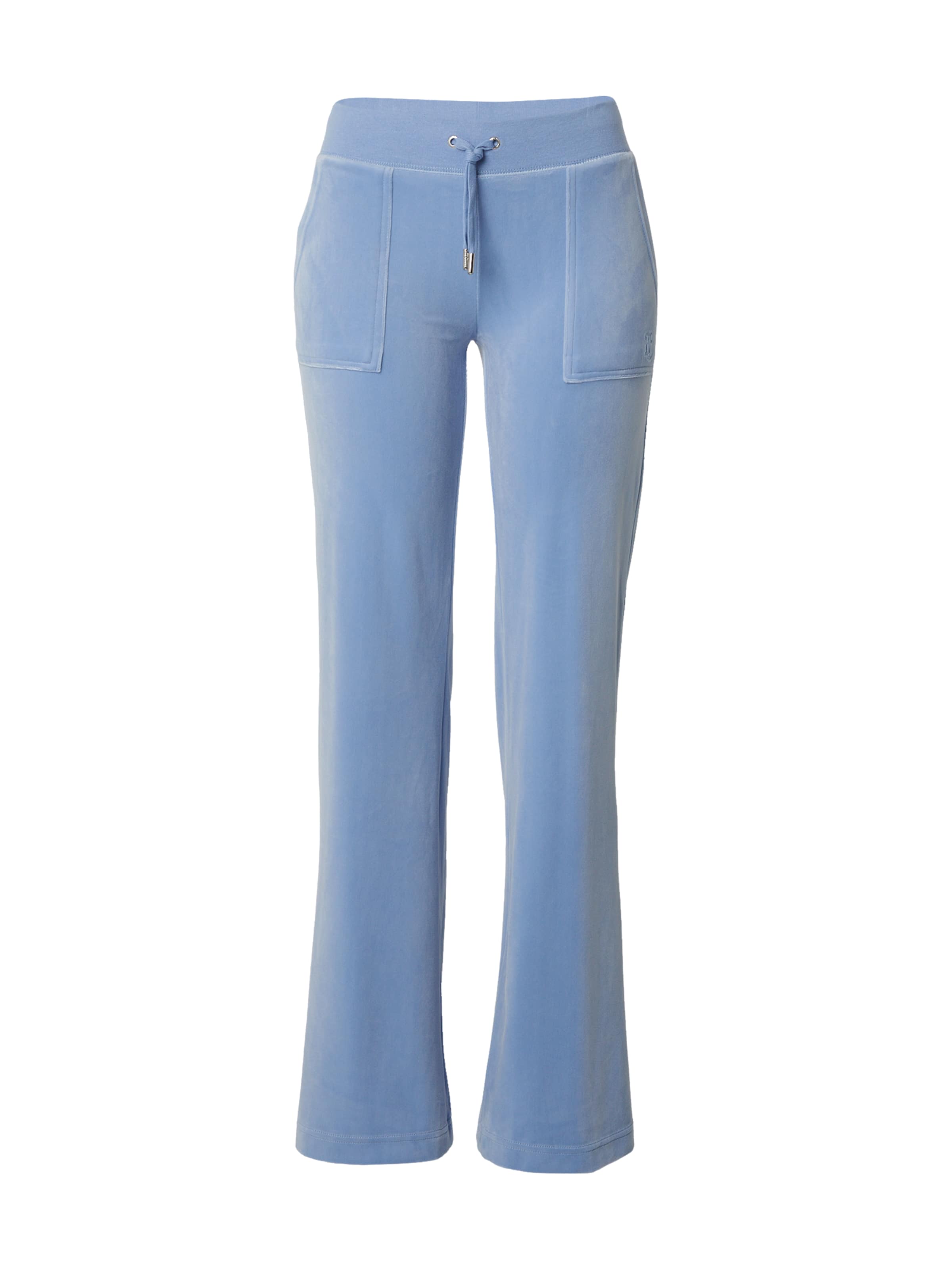 Juicy Couture Flared Byxa 'LAYLA' i blå: framsida