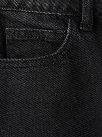 MANGO KIDS Štandardný strih Džínsy - Čierna