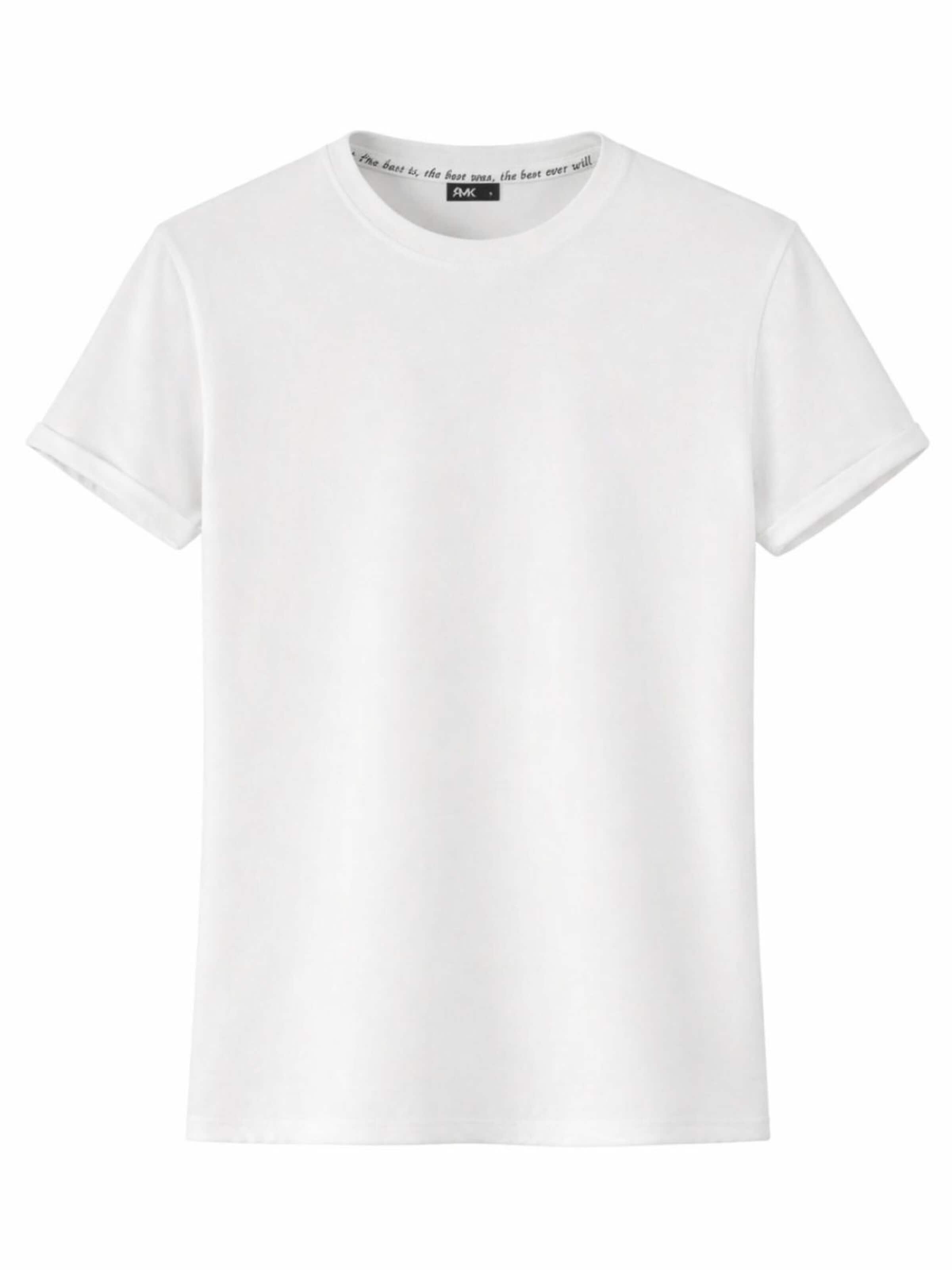 RMK Shirt 'Crazy Bär' in White: front