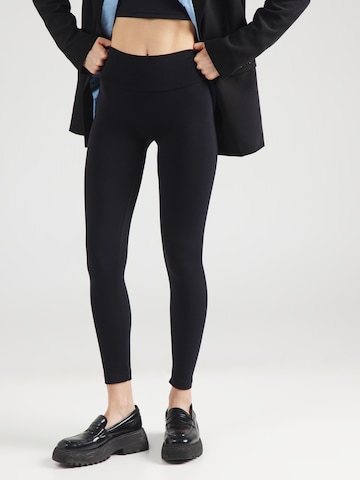 Wolford Skinny Fit Клин в черно: отпред
