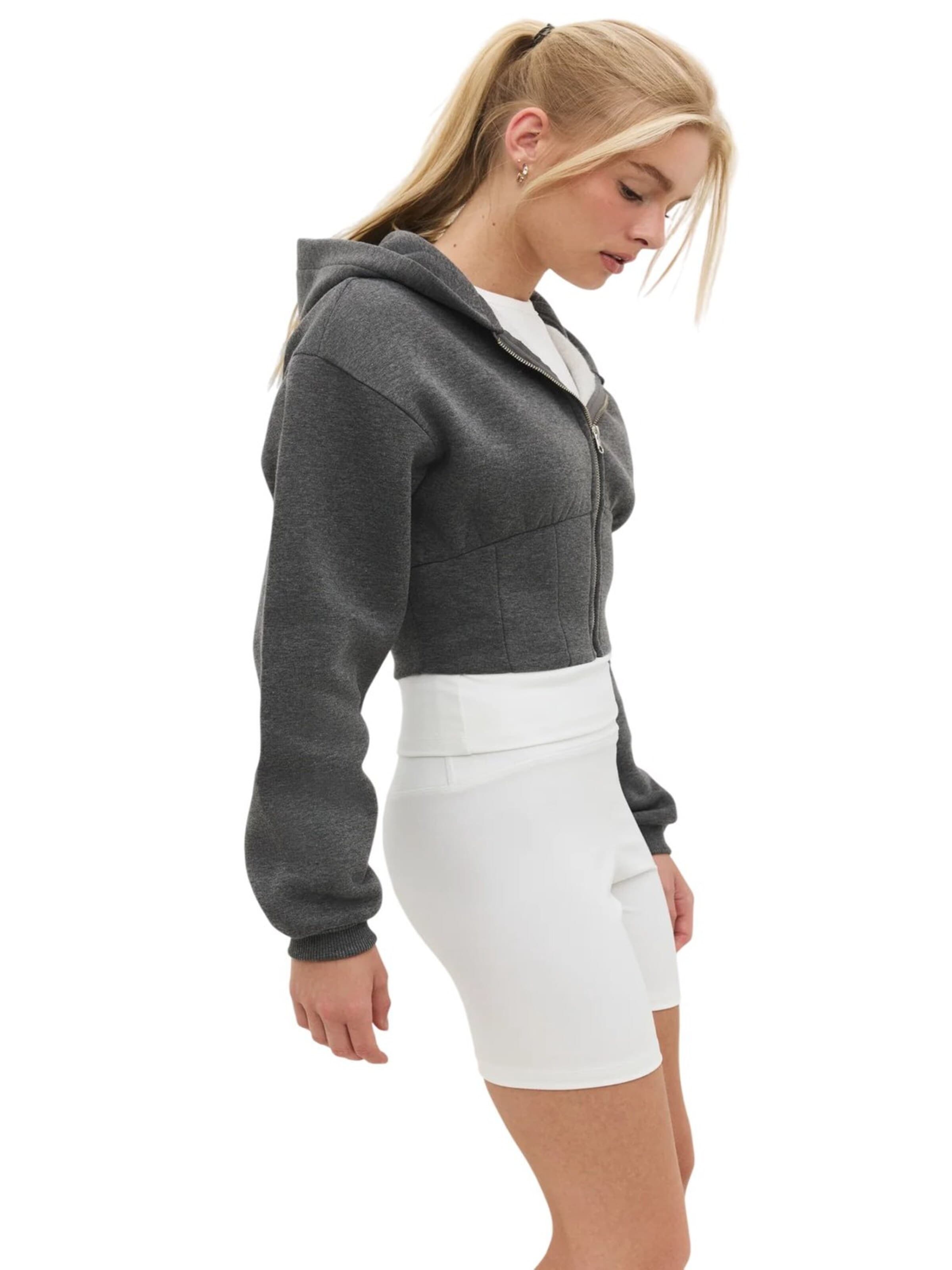 No Matter What Sweat jacket in Grey