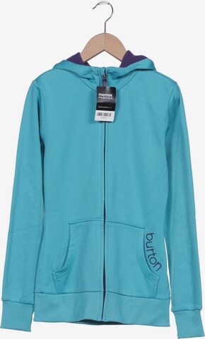 BURTON Sweatshirt & Zip-Up Hoodie in XS in Blue: front