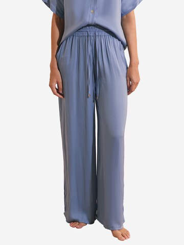 Pantalon de pyjama 'Cheeta' ETAM en bleu : devant