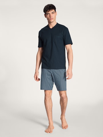 CALIDA Pajama short in Blue: front