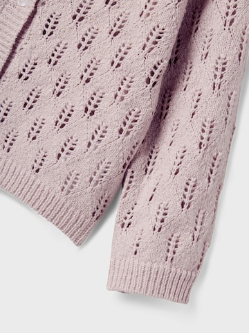 Cardigan NAME IT en violet