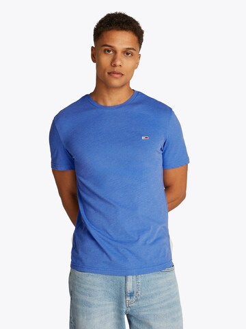 Tommy Jeans T-shirt 'JASPE' i blå: framsida