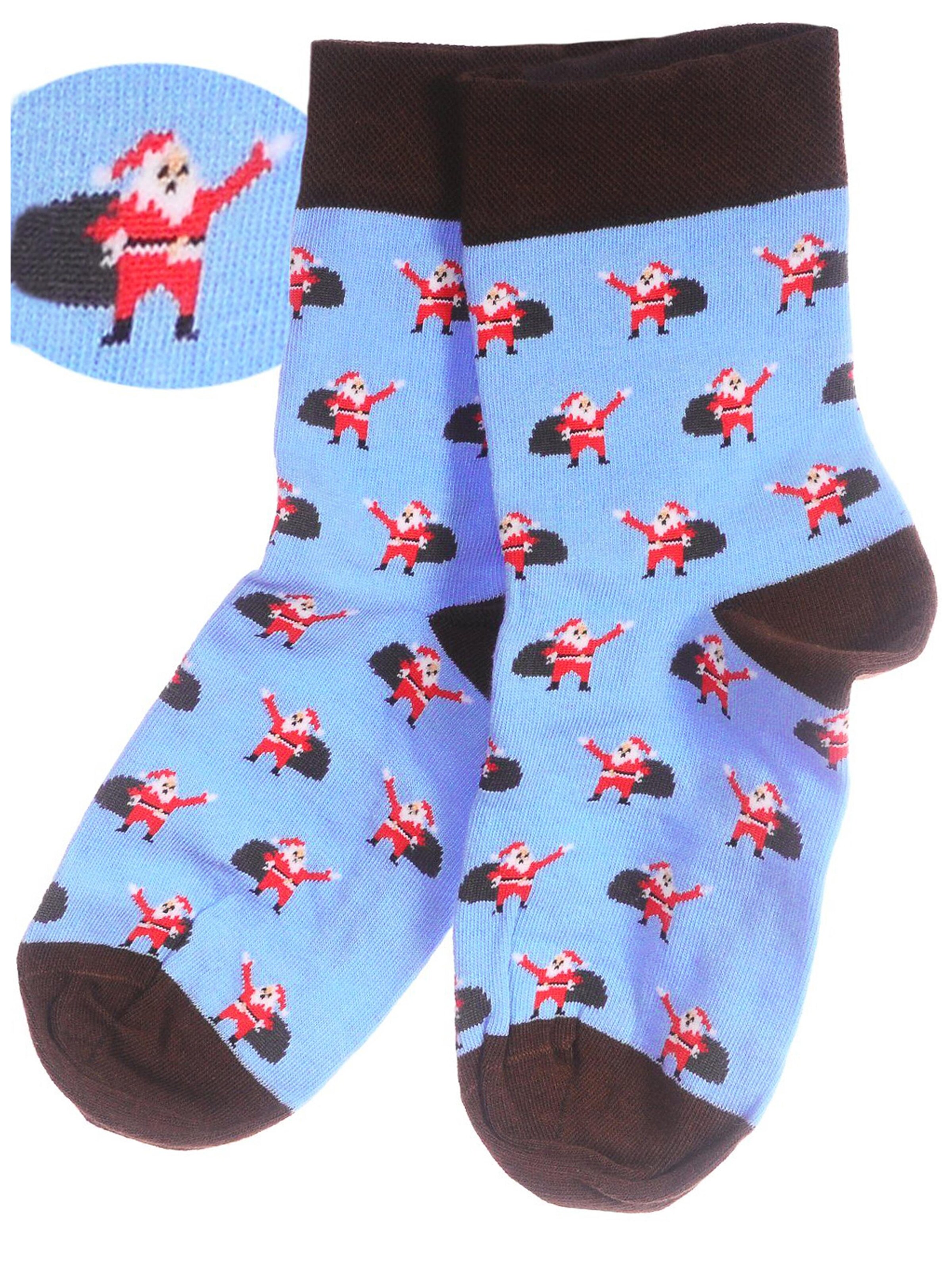 La Bortini Socks in Blue