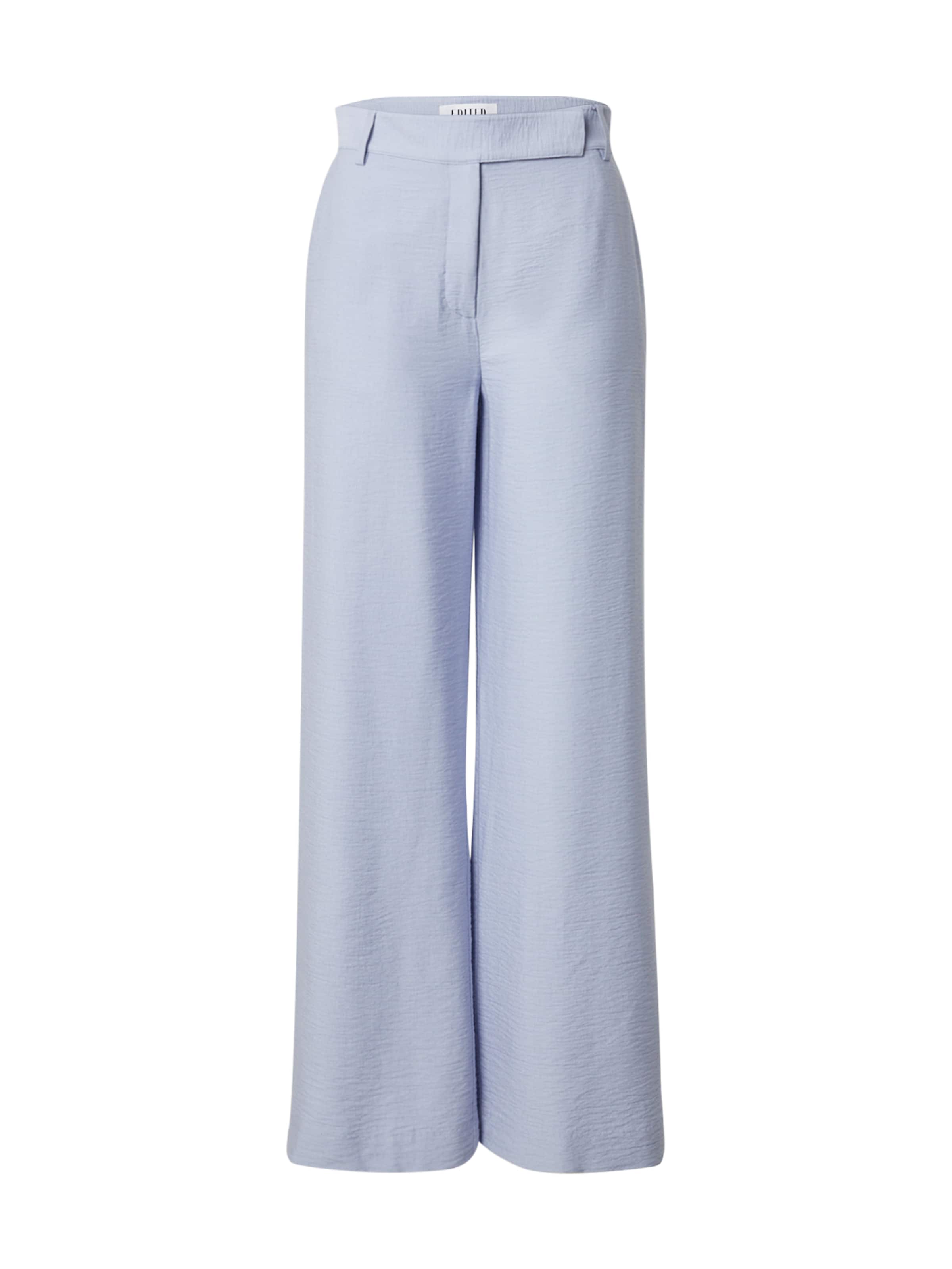 EDITED Normální Kalhoty 'Amou' – modrá: přední strana