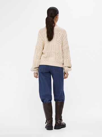 Pull-over OBJECT en beige