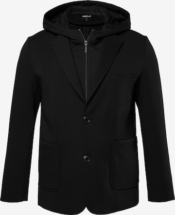 Coupe regular Veste de costume Men Plus en noir : devant