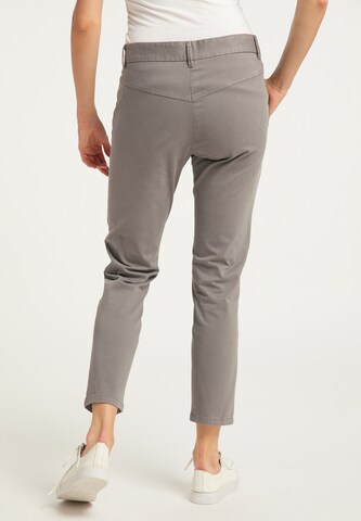 DreiMaster Vintage Slimfit Broek in Grijs