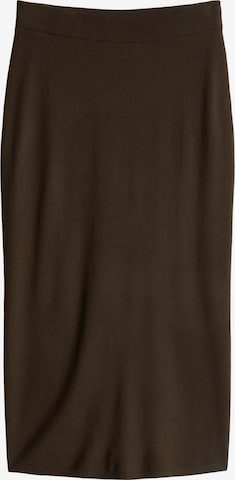 Marc O'Polo Rok in Bruin: voorkant