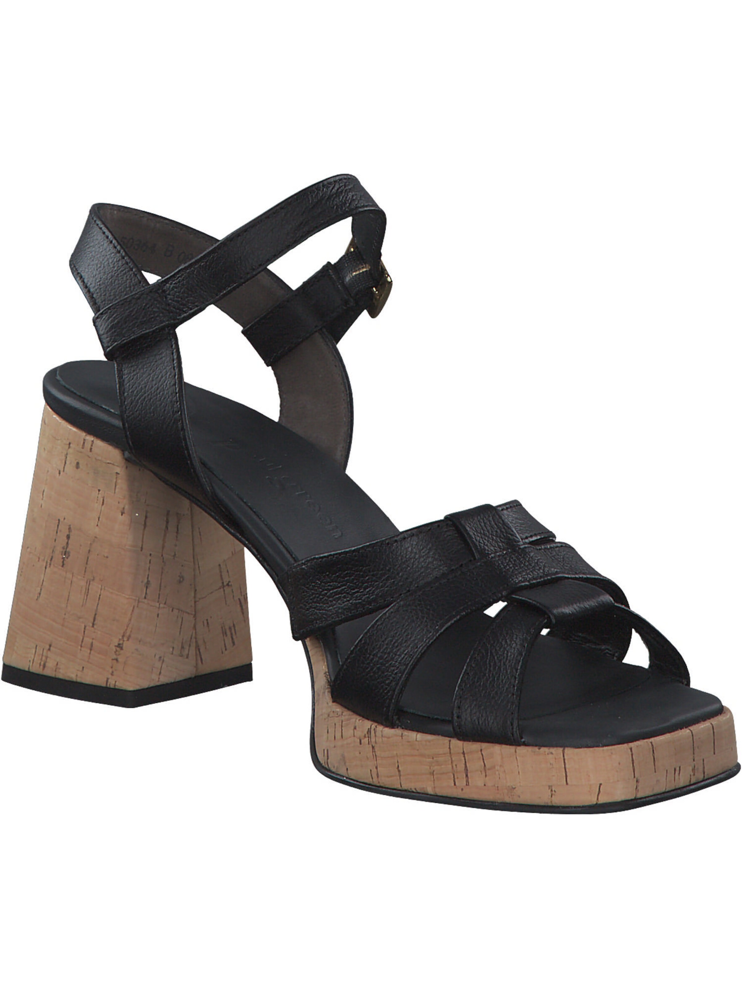 Paul Green Sandalen met riem in Zwart