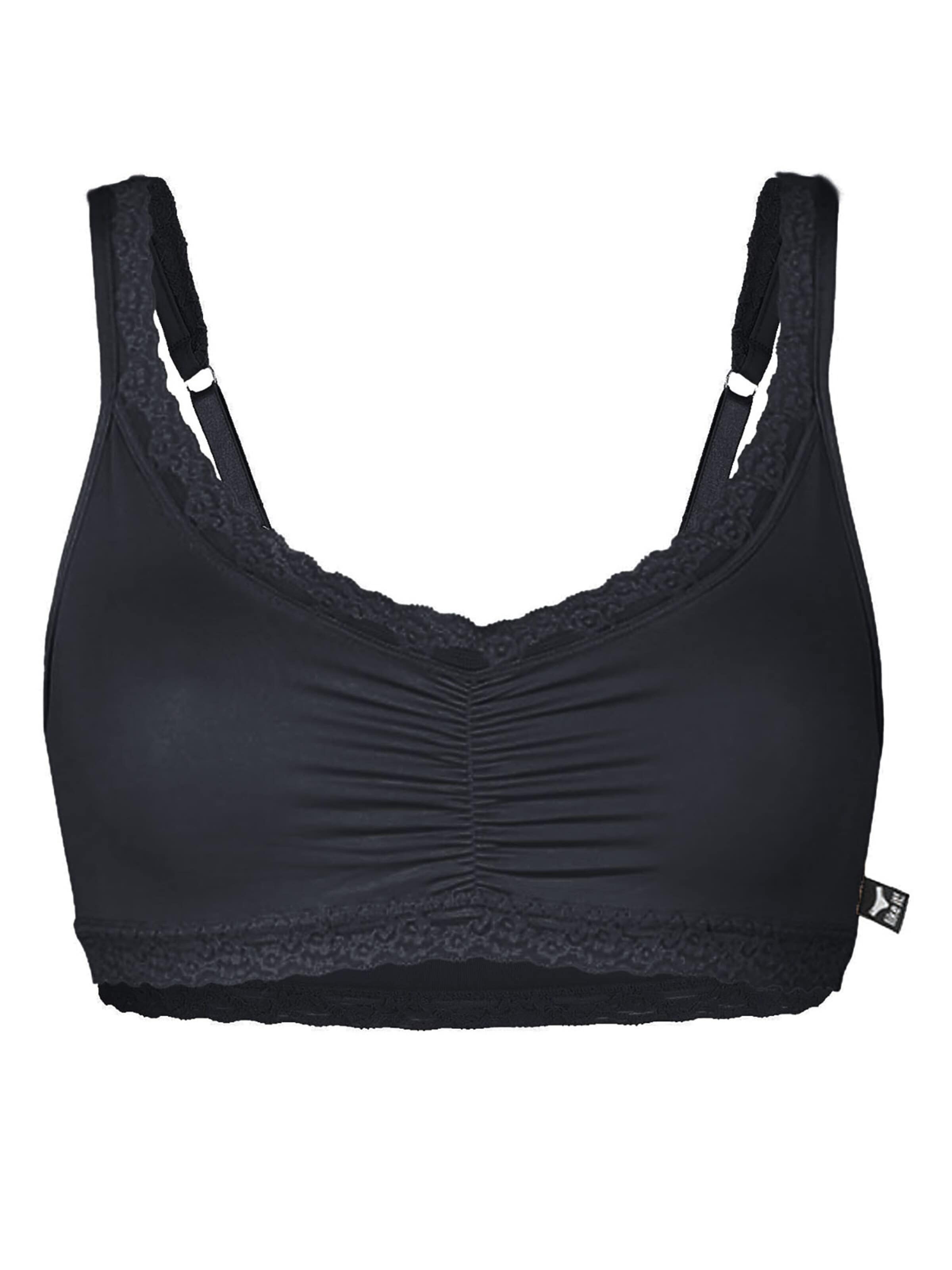 like it! Bodice 'Olivia' in Black: front