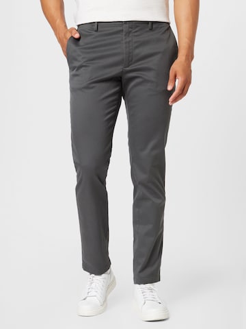 Banana Republic Slimfit Chino kalhoty – šedá: přední strana