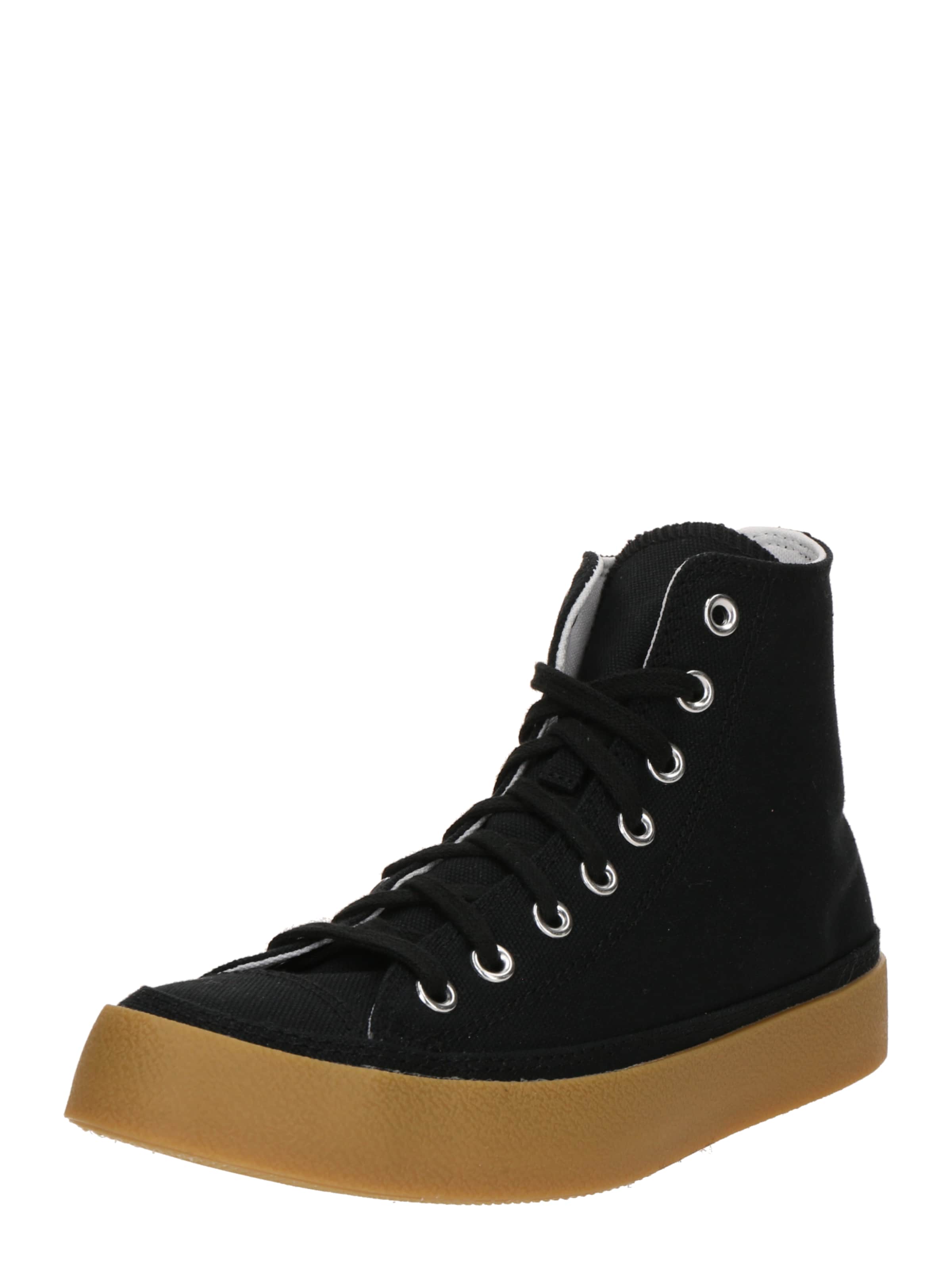 CONVERSE Кроссовки на платформе 'CTAS' в Черный: спереди