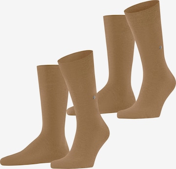 BURLINGTON Socken 'Everyday 2-Pack' in Braun: Vorderseite