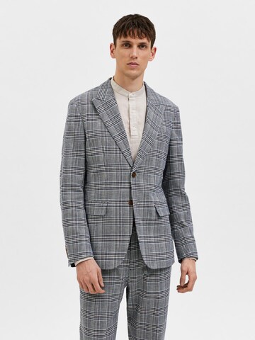 SELECTED HOMME Regular fit Suit Jacket 'Noah' in Grey: front