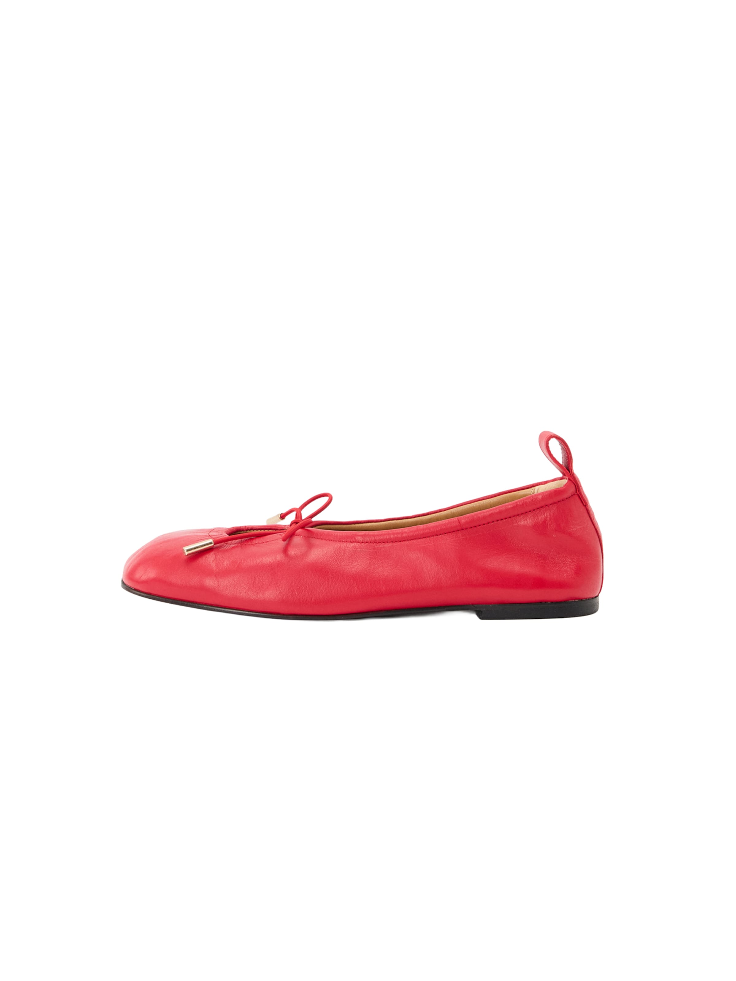 Alohas Ballet Flats 'Rosalind' in Red: front