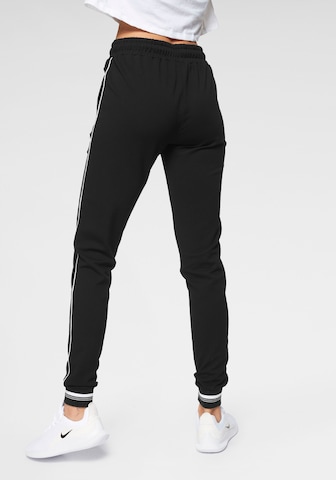 OCEAN SPORTSWEAR Tapered Workout Pants in Black