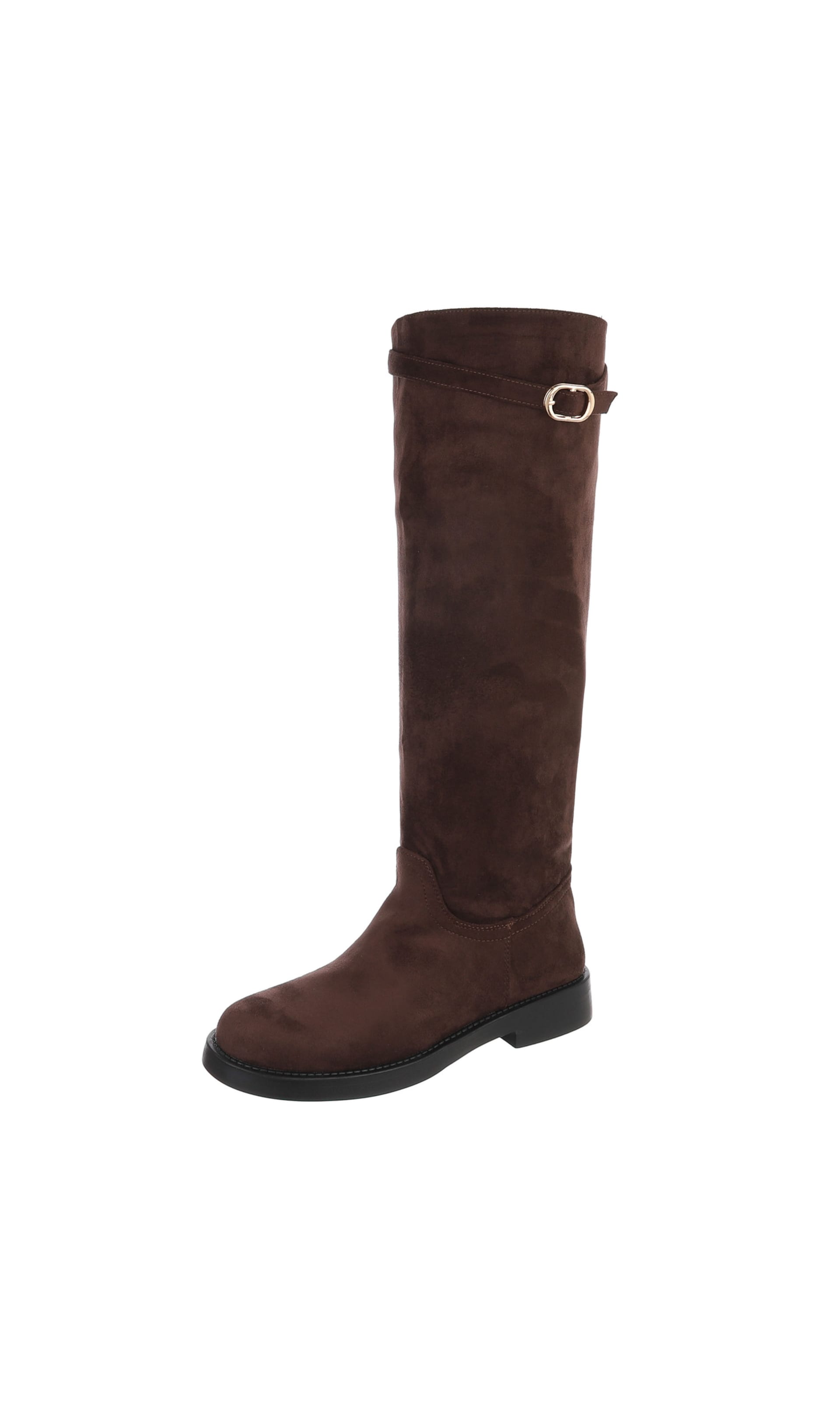 Ital-Design Stiefel in Braun: Vorderseite