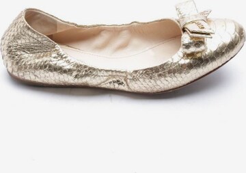 PRADA Flats & Loafers in 38,5 in Silver: front
