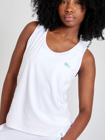 Haut de sport 'Loose Fit Basic' SPORTKIND en blanc
